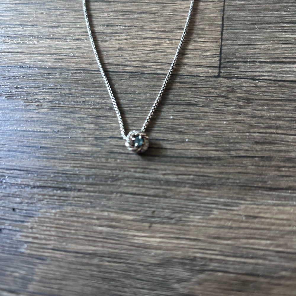 David Yurman Petite Infinity Pendant Necklace